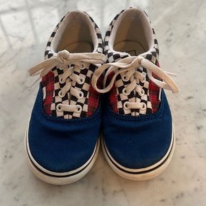 Vans Toddler Sneaks Plaid/Checkered